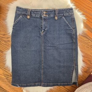 Sonoma Denim Blue Skirt